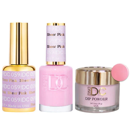 DND DC Trio - 059 Sheer Pink
