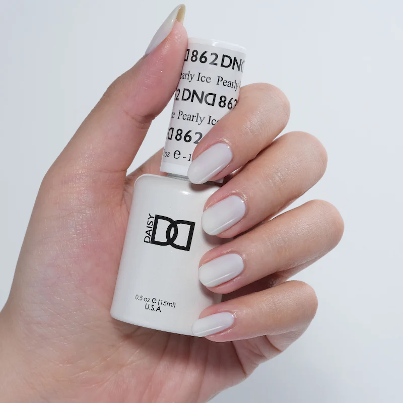 DND Gel & Lacquer Duo - Pearly Ice #862 - Image 2