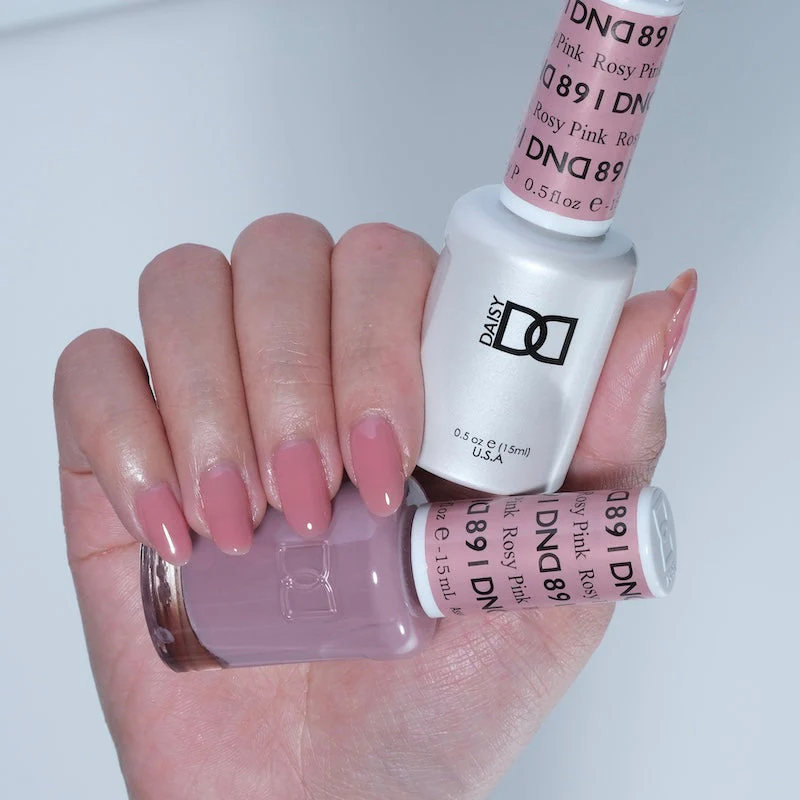 DND Gel & Lacquer Duo - Rosy Pink #891 - Image 2