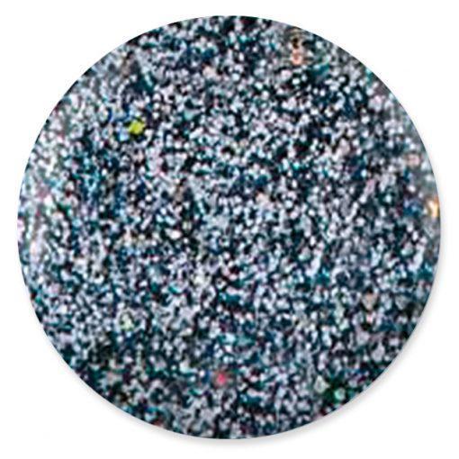 DND Gel Nail Polish Duo - 407 Silver Colors - Black Diamond Star - Image 2