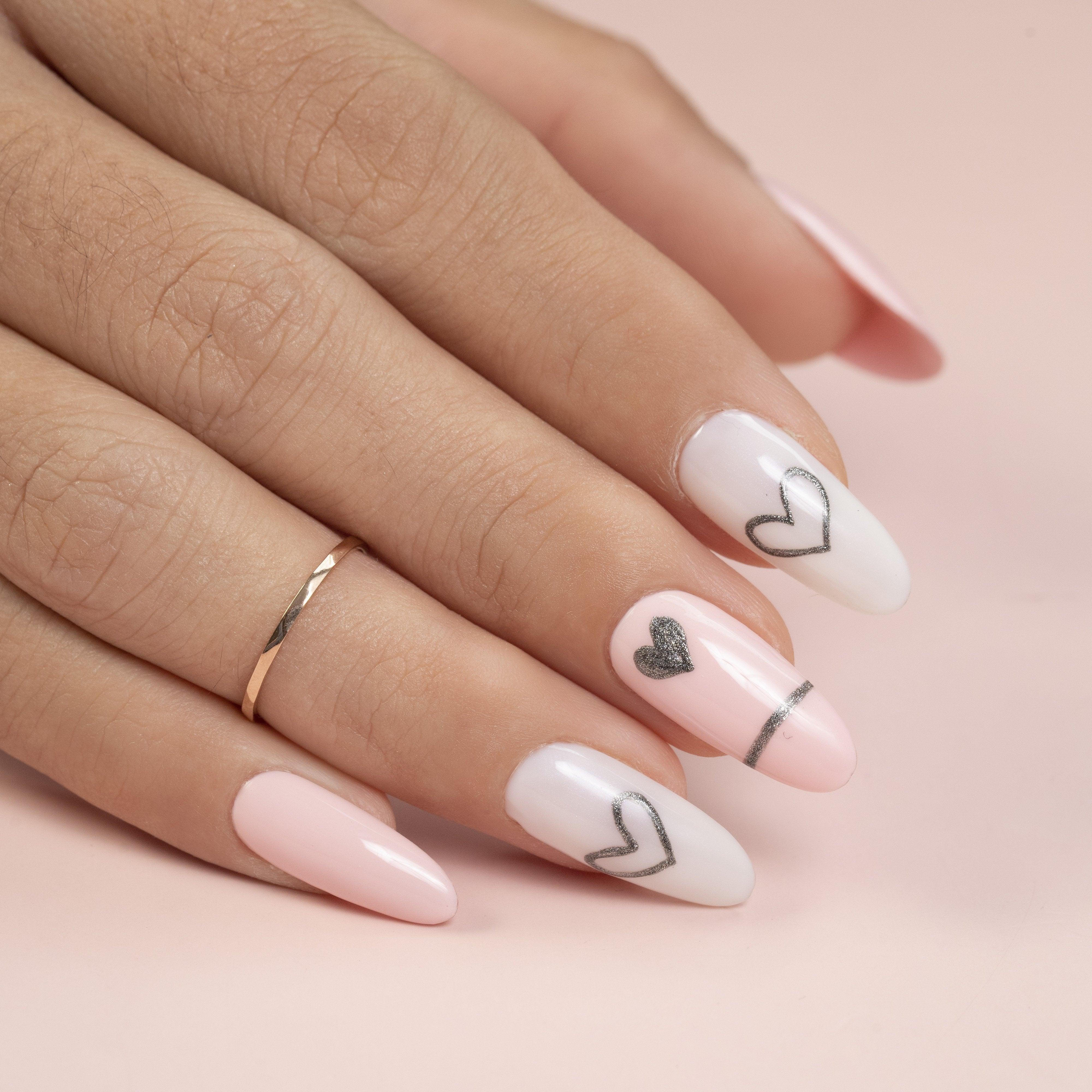 DND Gel Nail Polish Duo - 603 Neutral Colors - Dolce Pink - Image 5