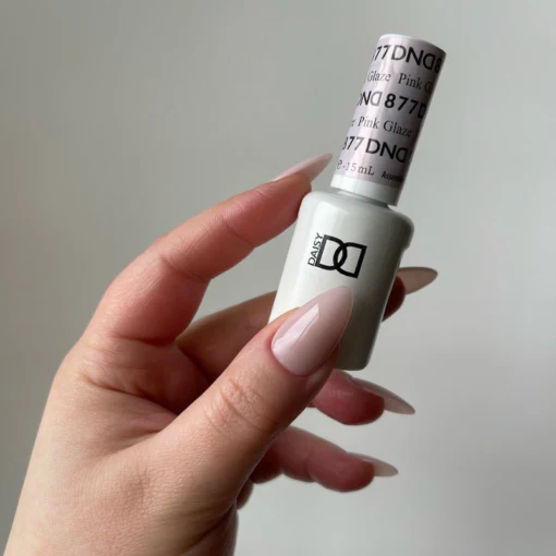DND Gel Nail Polish Duo - 877 Pink Glaze - Image 3