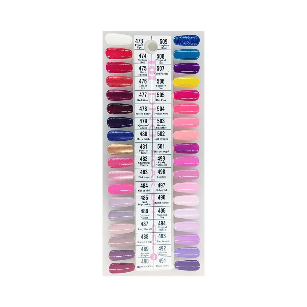 DND Part 03 - Set of 36 Gel & Lacquer Combos - Image 2