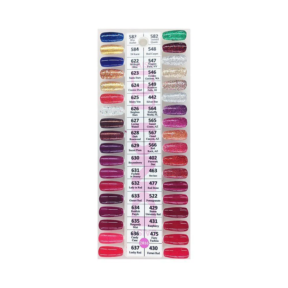 DND Part 2016 - Set of 35 Gel & Lacquer Combos - Image 2