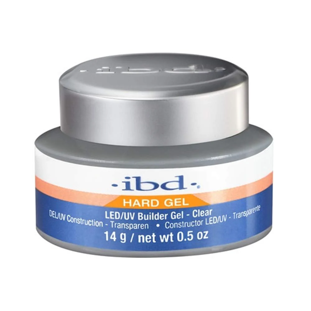 IBD Hard Gel LED/UV Builder Gel - CLEAR - Image 3