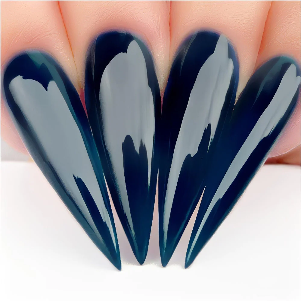 Kiara Sky Gel Nail Polish Duo - 572 Blue Colors - Midnight in Paris - Image 3