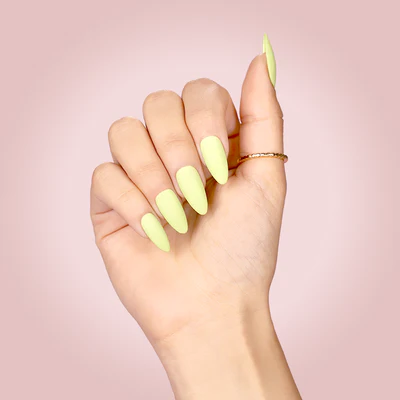 Kiara Sky Gel Nail Polish Duo - 635 Matcha Latte - Image 3