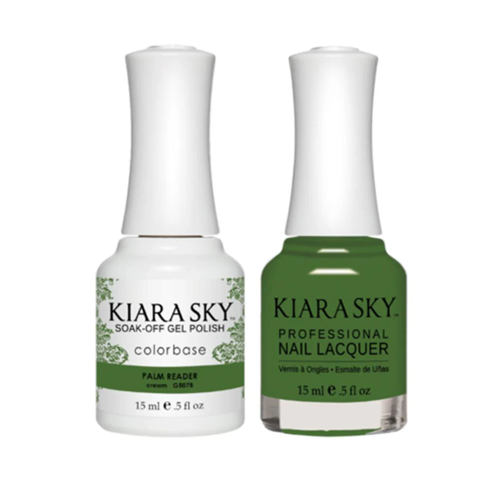 Kiara Sky Gel Nail Polish Duo - All-In-One - 5078 PALM READER