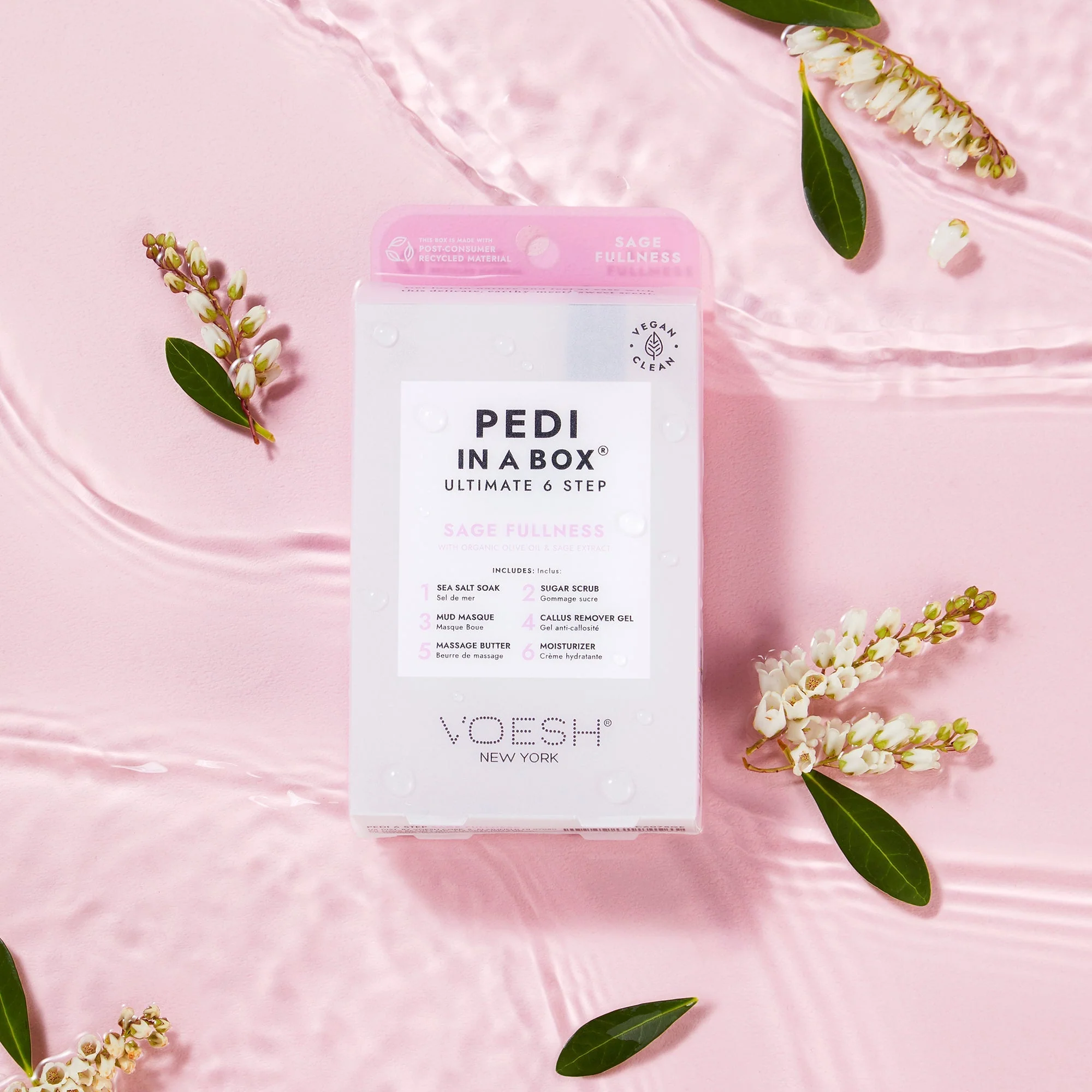 Voesh - Pedi in a Box Ultimate 6 Step Sage Fullness - Image 2