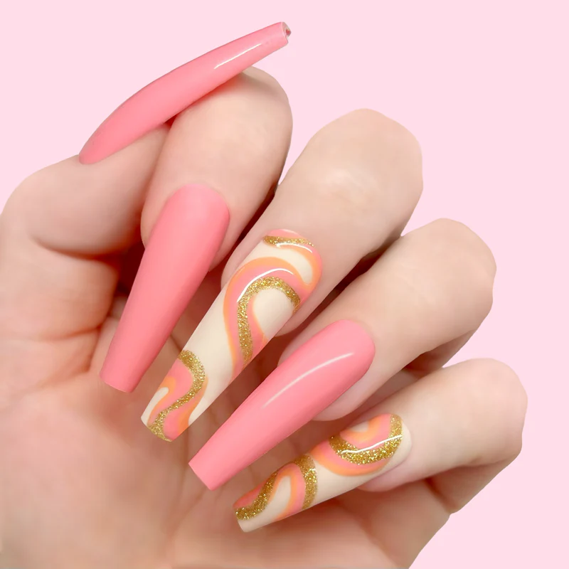 Kiara Sky Gel Polish - RSVPeach - Image 6