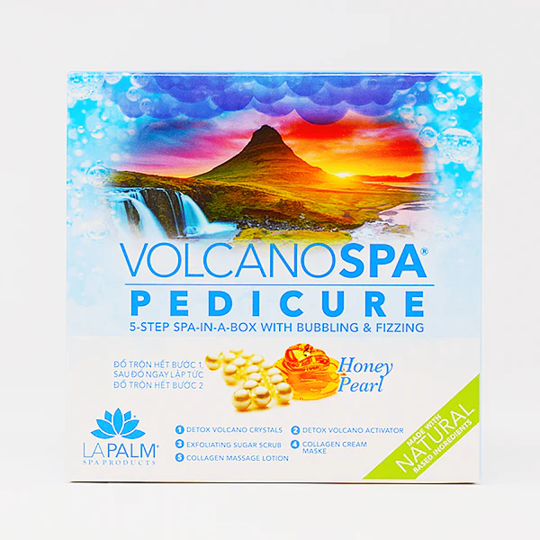 Volcano Spa Pedicure Kit - Honey Pearl Case of 36 by LaPalm - Image 3