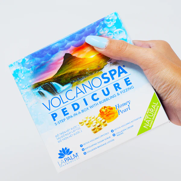 Volcano Spa Pedicure Kit - Honey Pearl Case of 36 by LaPalm - Image 5