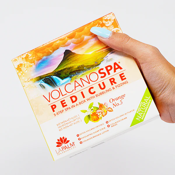 Volcano Spa Pedicure Kit - Orange No. 5 Case of 36 by LaPalm - Image 5