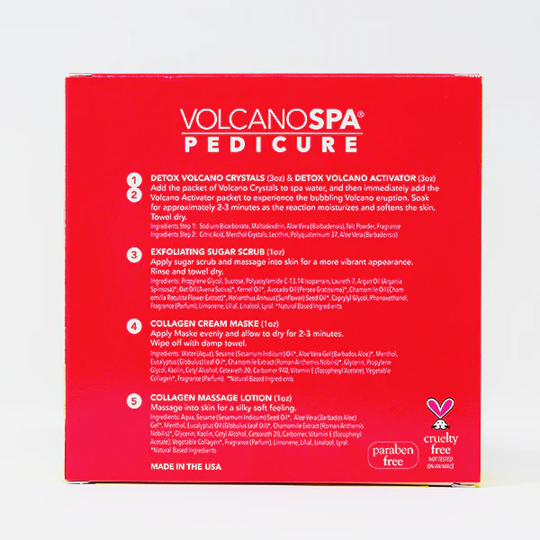 Volcano Spa Pedicure Kit - Tropical Citrus Case of 36 by LaPalm - Image 4